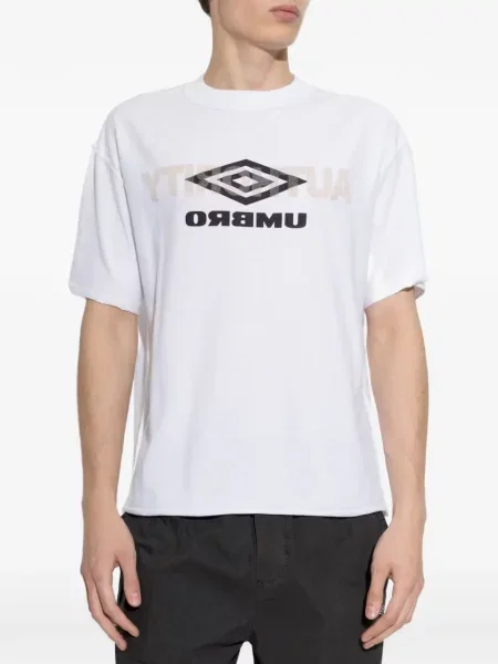 Tricou Umbro cu imagine alb