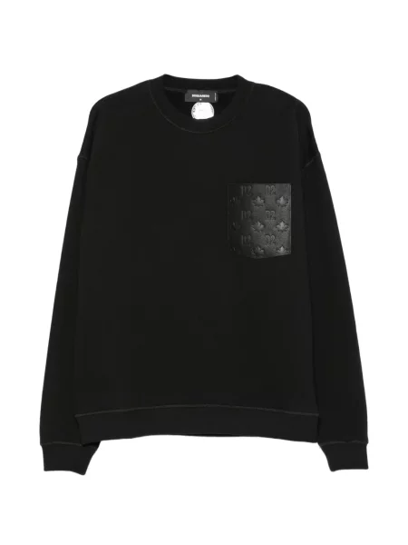Hanorac Dsquared2 cu autograf negru