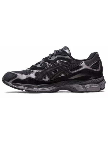 Кожаные повседневные кроссовки Asics Gel-cumulus серые
