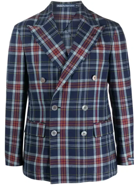 Odgovarati bermuda kratke hlače Polo Ralph Lauren karirane s printom zelena