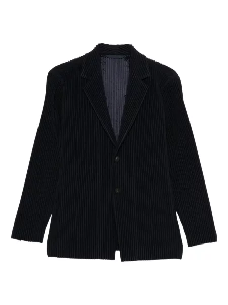 Sacou Issey Miyake plisat albastru