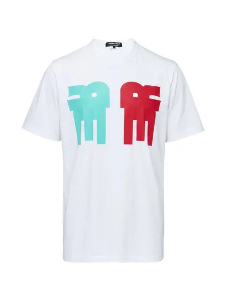 Tricou Comme Des Garçons Homme Deux cu imagine alb