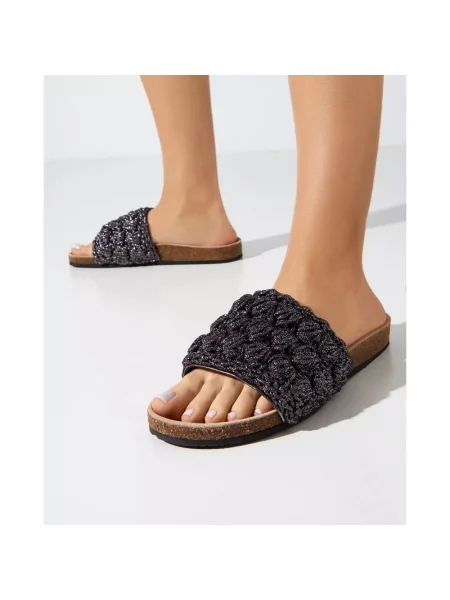 Japonki Jw Anderson skórzane szare