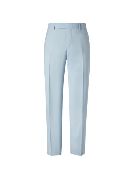 Pantaloni Fendi plisate albastru