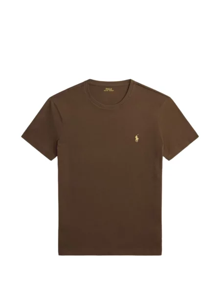 Tricou polo Polo Ralph Lauren cu imagine tricotate cu decolteu în V verde