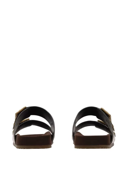 Sandale Burberry din piele cu imagine