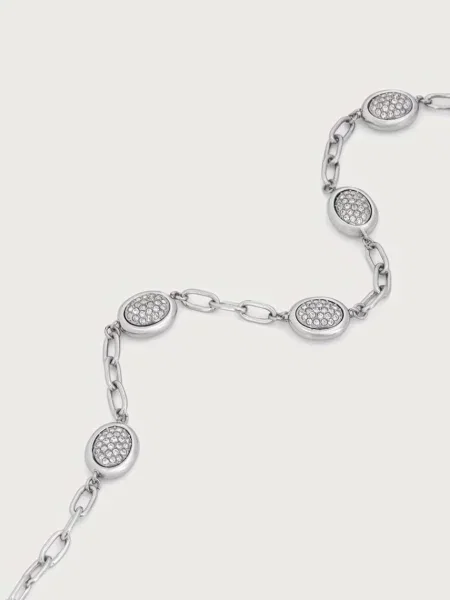 Trussardi lănțișor din oțel inoxidabil