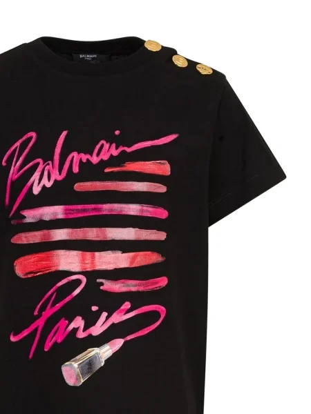 Dětské šaty Balmain černé