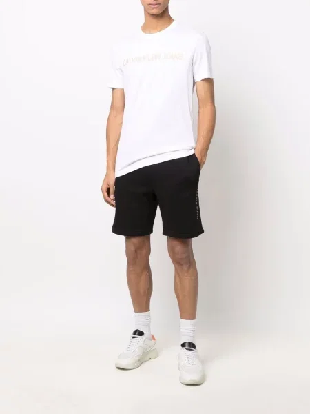 Juosmuo šortai Tommy Hilfiger juoda