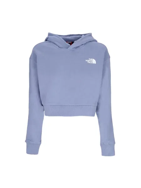 Bluza z kapturem The North Face z kapturem niebieska