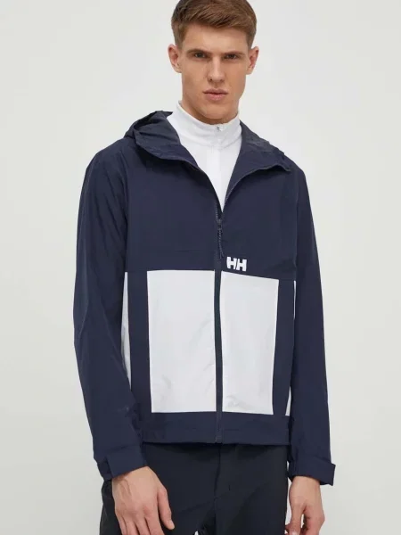 Helly Hansen Geacă de ploaie Rig Rain Jacket Bleumarin albastru