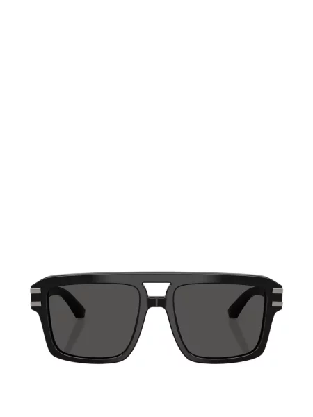 Ochelari de soare Dolce & Gabbana Eyewear cu imprimeu geometric negru