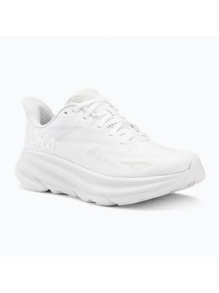 Дамски обувки за бягане HOKA Clifton 9 white/white бяло