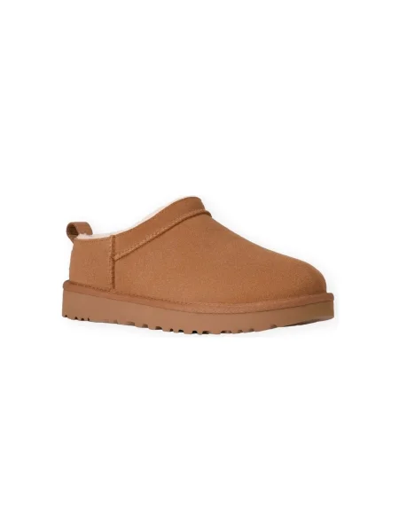 Pantofi Ugg din piele clasici maro