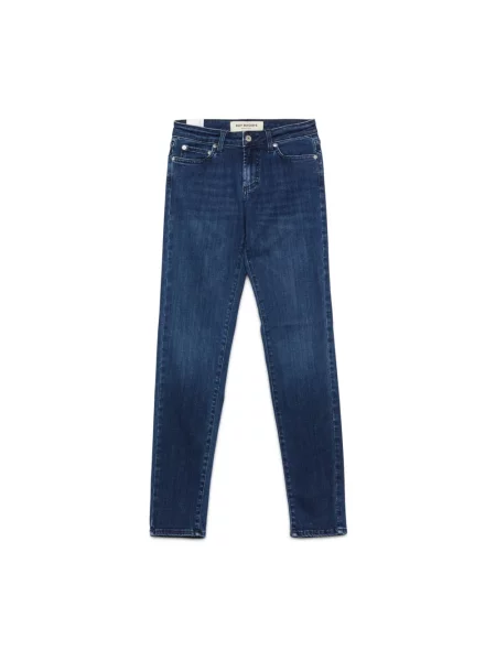 Skinny jeansy skinny Roy Rogers niebieskie