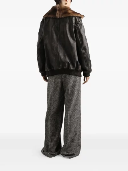 Pantaloni Dolce & Gabbana plisate negru