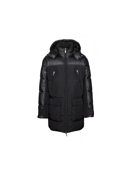 Parka Karl Lagerfeld z kapturem czarna