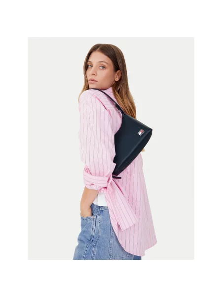 Geantă de mână Tommy Jeans albastru