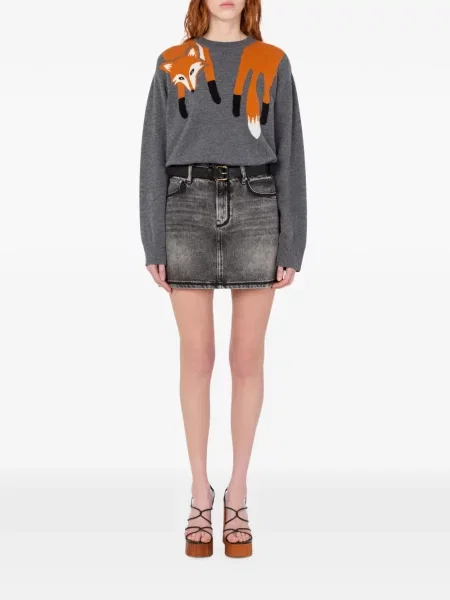 Pulover Love Moschino de lână gri