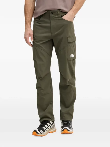 Pantaloni cargo The North Face cu imagine verde