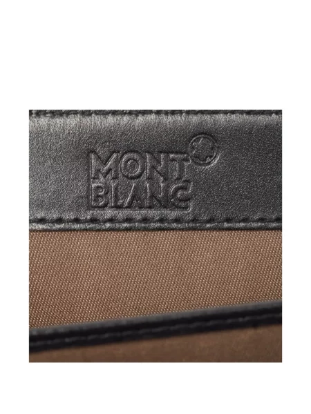 Δερμάτινος πορτοφόλι Montblanc μαύρο