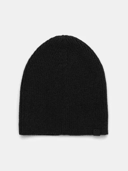 Čepice Medicine z tenké pleteniny černá