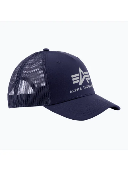 Férfi Alpha Industries Basic Trucker baseball sapka rep.kék. Méret: OS kék