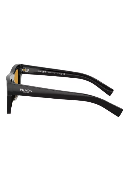 Квадратни слънчеви очила Prada Eyewear черно