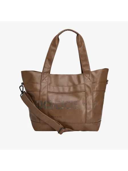 Adidas Originals Bag x SFTM torebka tote z imitacji skóry brązowa