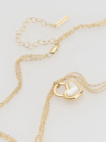 Ожерелье Reserved белое