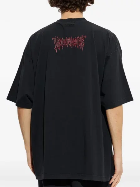 Majica Vetements s printom crna