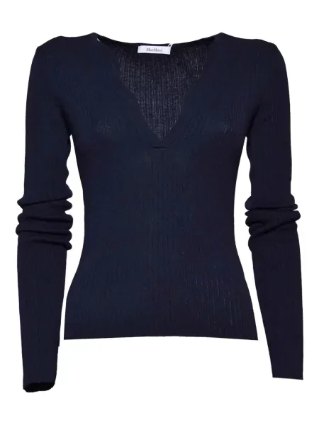 Top Max Mara tricotate albastru