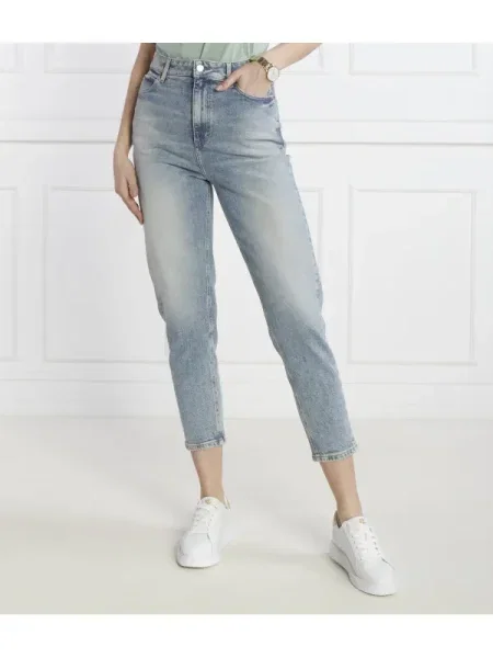 BOSS ORANGE Blugi RUTH HR BC | Mom Fit albastru