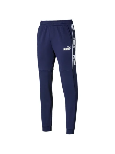 Pantaloni Puma alergare albastru