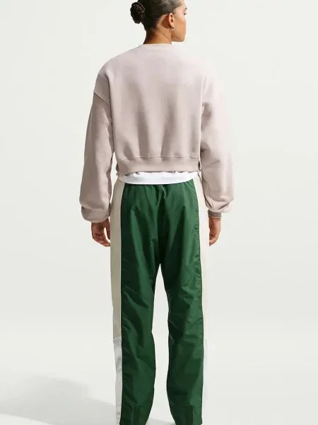 Nike Sportswear hanorac pentru femei cu Studio Fleece bej