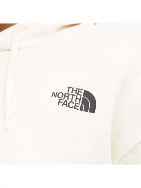 Bluza z kapturem The North Face biała