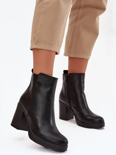 Botine Boto negru