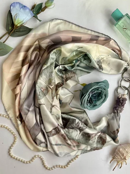 Платок Myscarf бежевый