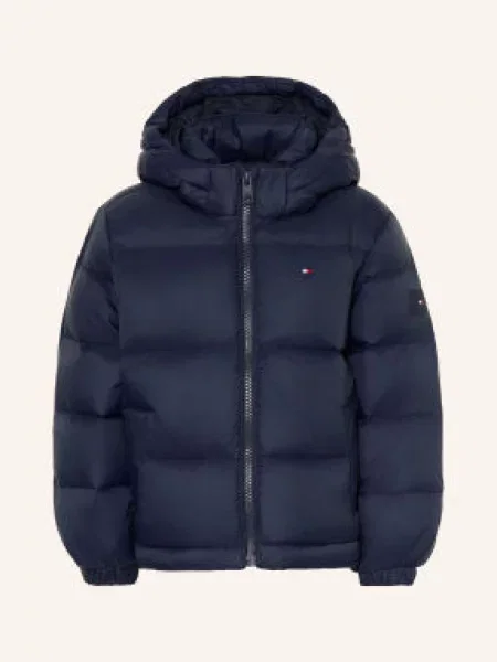 Tommy Hilfiger Kurtka Pikowana blau granatowa
