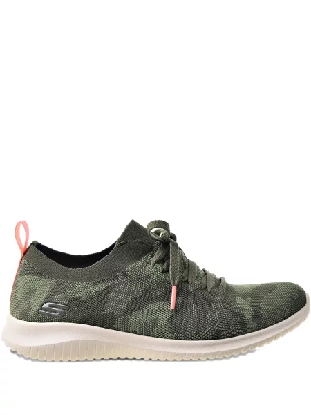 Sneakerși Skechers verde