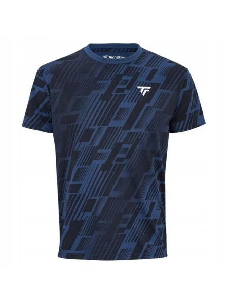 Koszulka tenisowa Tecnifibre X-Loop Tee niebieska