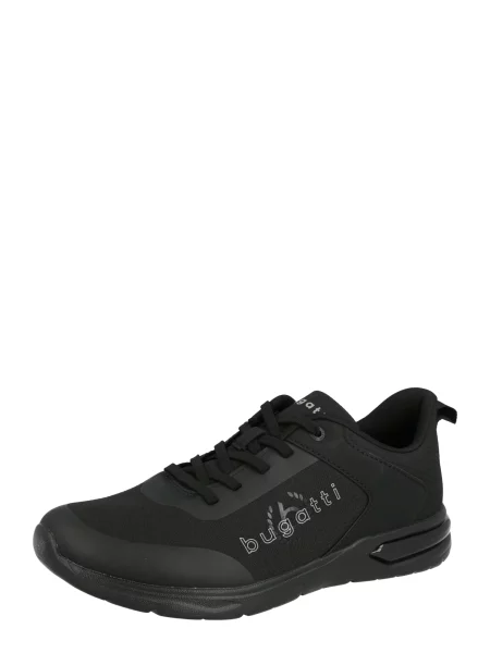 Bugatti Pantofi cu șireturi sport gri metalic negru