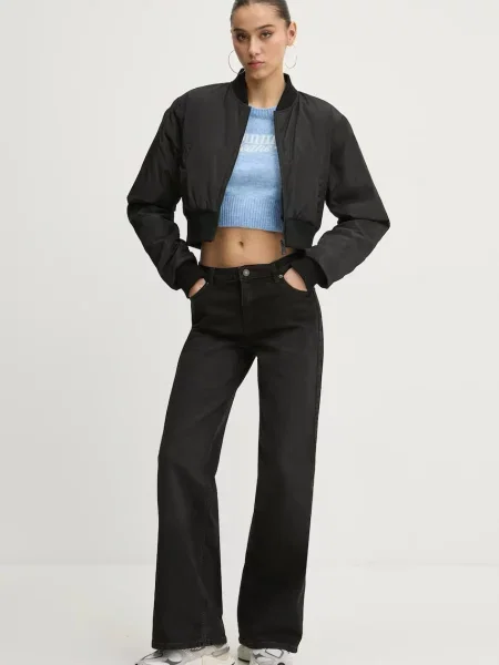 Tommy Jeans Pulover s primesjo volne modra