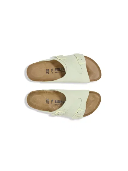 Pantofi Birkenstock din piele de căprioară maro
