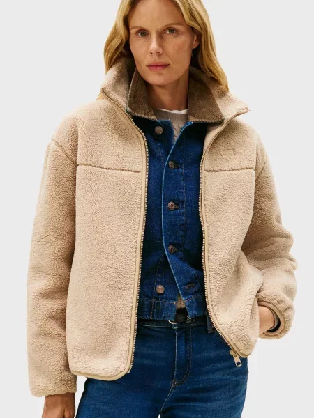 Куртка Tommy Hilfiger Тедді бежева