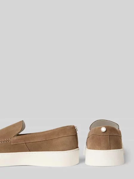 Mokasyny ze skóry model ‘Leyton’ Steve Madden