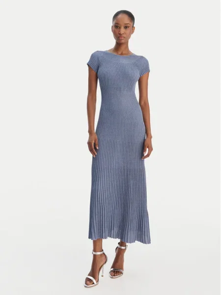 Marella Rochie tricotată Draghi celest albastru