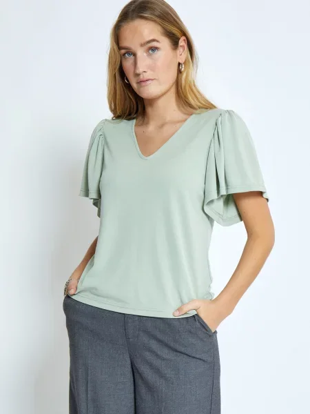Minus Tricou Rianne pastel verde