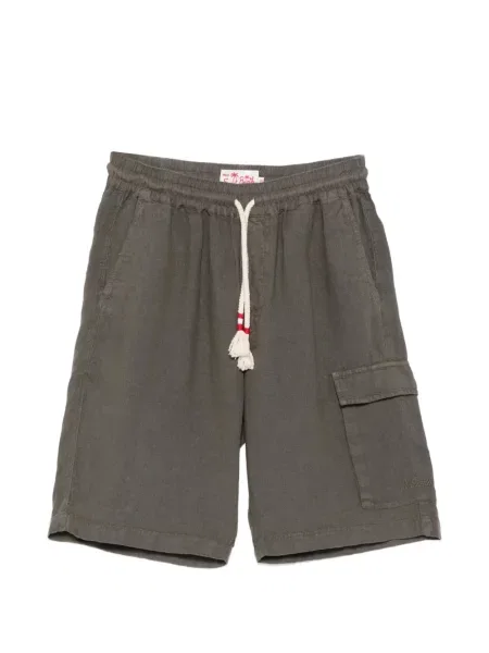 Pantaloni scurți cargo Mc2 Saint Barth cu cordon verde