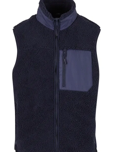 Urban Classics Brezrokavnik marine / golobje modra